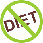 no diet sign